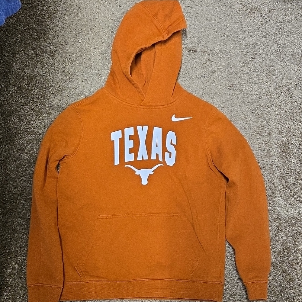 Nike Orange Sweater with Iconic Style